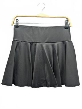 Black Athletic Skater Skirt with Built-in Shorts USA small